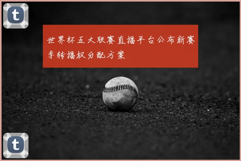 世界杯五大联赛直播平台公布新赛季转播权分配方案